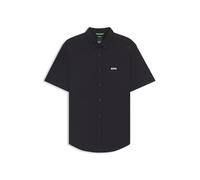 BOSS Regular-fit shirt in dynamic cotton jersey - Style B_Motion S, 50544784 Dark Blue L