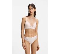 BOSS Lace briefs with mesh pleating details - Style BRIEF_BLOSSOM, 50556187 light pink S