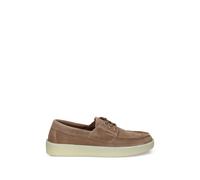 BOSS lace-up leather boat shoes - Brown 41-42-43-44