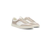 BOSS Lace-up trainers with suede trims - Style Kieran_Tenn_sdnyn, 50567947 Natural 7