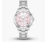 BOSS Ladies Alley Lux Crystal Pink Dial Quartz Watch 1502825