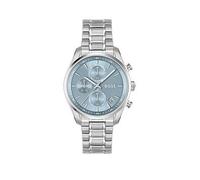 BOSS Analogue Multifunction Quartz Watch for Women Grand Tour Ladies Collection with Silver Stainless Steel Bracelet - 1502767