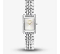 BOSS Ladies Lucy Precious Silver Tone Crystal Rectangle Watch 1502816