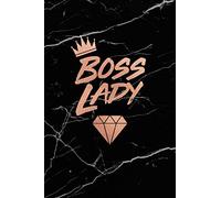 Boss Lady: Rose Gold and Marble Notebook | College Ruled Journal for Women | 6x9 Journal - 120 pages (Marble and Rose Gold Inspirational Notebook for Girls)
