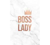 Boss Lady: Rose Gold and Marble Notebook | College Ruled Journal for Women | 6x9 Journal - 120 pages (Marble and Rose Gold Inspirational Notebook for Girls)