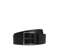 BOSS Leather belt with logo buckle - Style Jeeko_Sz40, 50541165 Black 42