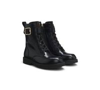 BOSS Leather boots with buckle detail - Style Eleri_LUBootie_BOBK, 50552772 Black 5