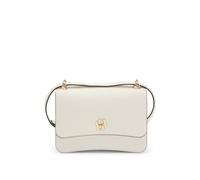 BOSS Leather crossbody bag with Double B monogram - Style B_ICON Crossbody S, 50542055 White pcs.