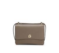 BOSS Leather crossbody bag with Double B monogram trim - Style BOSS BEYOND Crossb., 50554935 Light Brown pcs.