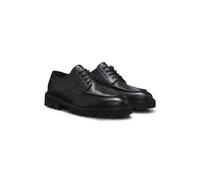 Leather Derby Shoe - male - Boss - Laced Shoes - Black - 9 UK - Shoes 9 UK