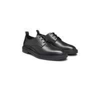 BOSS Leather Derby shoes with rubber outsole - Style Calev_Derb_bofb, 50552540 Black 8