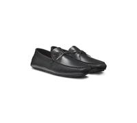 BOSS Leather driver moccasins with bow trim - Style Noel_Mocc_ltlctb, 50557676 Black 6