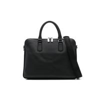 BOSS leather laptop bag - Black One Size