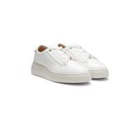 BOSS Leather trainers with inner wedge - Style Gabry_Tenn_ltW, 50553055 White 6