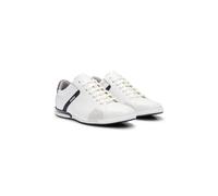BOSS Leather trainers with odour-control lining - Style Saturn_Lowp_lux4 A_N, 50498282 White 5