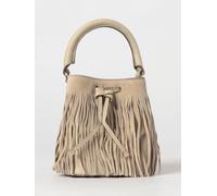 Boss Lenah Fringed Suede Bucket Bag - Size: OS - female