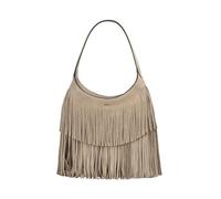 BOSS Lenah Hobo Shoulder Bag Beige