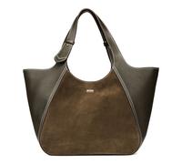 Boss Lenah Shopper Bag Leather 29 cm green