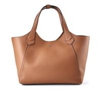 Boss Lenah Shopper Bag Leather 33 cm brown
