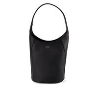 Boss Lenah Shoulder Bag Genuine Leather 22 cm black