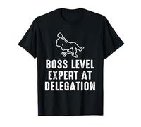 Boss Level: Expert at Delegation T-Shirt