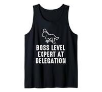 Boss Level: Expert at Delegation Tank Top
