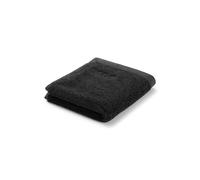 BOSS Logo-embroidered face cloth in Aegean cotton - Style LOFT BlackN Wash towel 030030, WTOW-1013281 Black ONESI