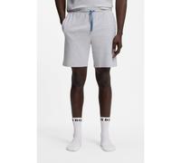 BOSS Logo-embroidered shorts in stretch cotton - Style Mix&Match Short CW, 50515314 Light Grey L