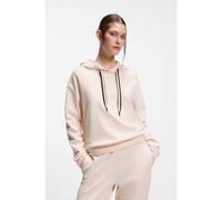 BOSS Logo hoodie with signature-stripe cords - Style CP Stripe_Hoodie, 50524760 light pink L