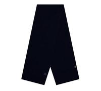 Boss Logo Knitted Scarf - Blue Melange - One Size - Blue Melange