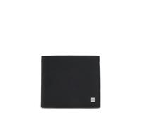 BOSS Logo-plate-trimmed wallet and key ring gift set - Style GB_Pin 4cc&Keyring, 50558775 Black pcs.