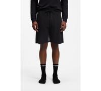 BOSS Logo-print loungewear shorts in cotton terry - Style Authentic Shorts, 50554778 Black M