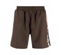 BOSS logo-print swim shorts - Brown S-M