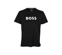 BOSS Logo Print UV-Absorbent Beachwear T-Shirt, Black - Medium