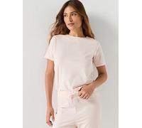 BOSS Logo Pyjama T-Shirt, Pink, Size 2Xl, Women Pink