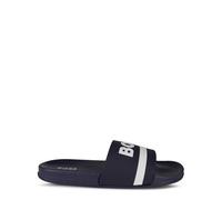 BOSS Logo Sliders Kids Pool Shoes Navy 3