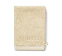 BOSS Logo washing mitt in Aegean cotton - Style LOFT Brownie Mitt 015021, MITT-LOFT Beige ONESI