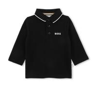 Boss - Long Sleeve Polo - Black - Boy - 18 Months