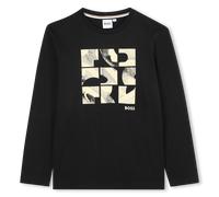 Boss - Long Sleeve T-shirt - Black - Boy - 8 Years