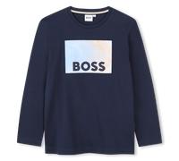 Boss - Long Sleeve T-shirt - Navy - Boy - 16 Years
