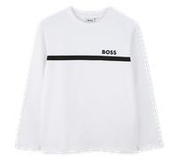 Boss - Long Sleeve T-shirt - White - Boy - 4 Years
