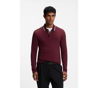 Boss Plisy 10266738 Green Long Sleeve Polo