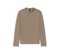 BOSS Long-Sleeved Stretch-Cotton Logo T-Shirt