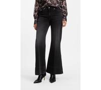 BOSS Low-rise regular-fit jeans in bootcut cotton - Style C_GLORIA LR 1.0, 50569151 Black 29/32
