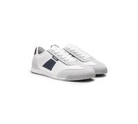 BOSS Low-top trainers with structured trims - Style Nitan_Lowp_nymith, 50557886 White 10