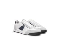 BOSS Low-top trainers with structured trims - Style Nitan_Lowp_nymith, 50557886 White 7