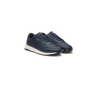 BOSS Low-top trainers with textured uppers - Style Titanium_Runn_nypuN, 50536481 Dark Blue 6