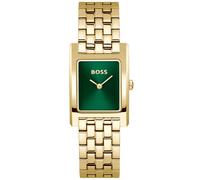 BOSS Lucy 1502785 - Woman - 23 mm - Analogue - Quartz - Mineral Glass Green 16 mm