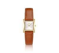 BOSS LUCY SCALA Leather-strap watch with square case - Style LUCY SCALA, 58733274 Brown pcs.