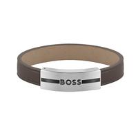 BOSS Luke Bracelet Leather 1580496-M - Man - Genuine Leather Black M